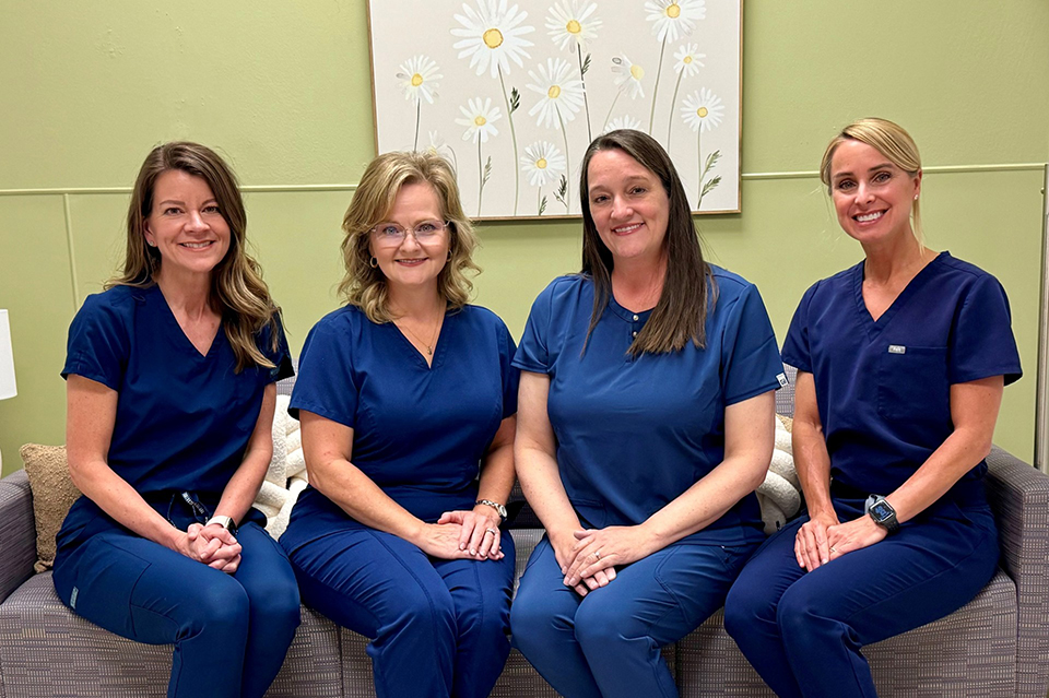 CHRISTUS Ochsner Lake Area's mother baby clinic team 
